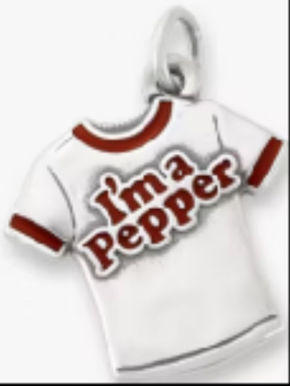 James Avery Enamel I'm a Pepper Charm